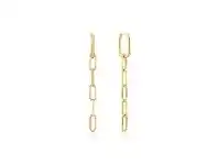 Bevilles Jewellery Ania Haie Cable Link Drop Earrings - Gold offer