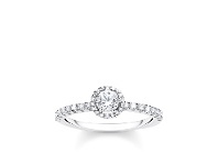 Bevilles Jewellery Thomas Sabo Ring White Stones offer