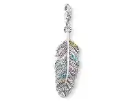 Bevilles Jewellery Thomas Sabo Charm Pendant Feather Silver offer