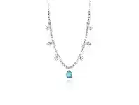 Bevilles Jewellery Ania Haie Turquoise Labradorite Necklace - Silver offer