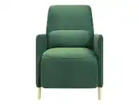 LivingStyles Roland Fabric Reclining Armchair, Green offer