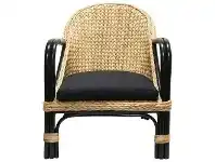 Marina Eceng Water Hyacinth & Rattan Armchair