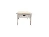 LivingStyles Bourdon Oak Timber Lamp Table offer