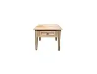 LivingStyles Croix Oak Timber Lamp Table offer
