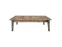 LivingStyles Auberge Parquetry Reclaimed Elm Timber Coffee Table, 135cm offer