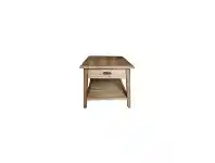LivingStyles Lavialle Oak Timber Lamp Table offer
