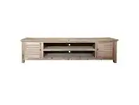 LivingStyles Croix Reclaimed Elm Timber 2 Door TV Unit, 200cm offer