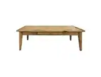 LivingStyles Auberge Reclaimed Elm Timber Coffee Table, 135cm, Honey offer