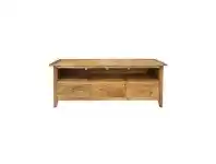 LivingStyles Auberge Reclaimed Elm Timber 3 Drawer TV Unit, 180cm, Honey offer