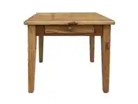 LivingStyles Auberge Reclaimed Elm Timber Side Table, Honey offer