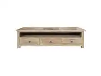 LivingStyles Fauchey Reclaimed Elm Timber 3 Drawer TV Unit, 190cm, Natural offer