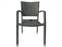 Clemence Resin Wicker Outdoor Dining Chair