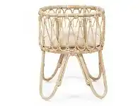 LivingStyles Jessie Rattan Doll Bassinet offer
