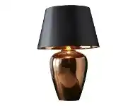 LivingStyles Manhattan Ceramic Table Lamp, Large, Gold offer