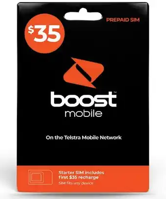 Coles Boost $35 sim pack offer