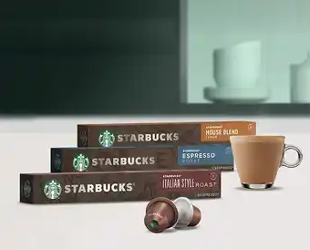 Coles Starbucks nespresso compatible coffee capsules 10 pack offer