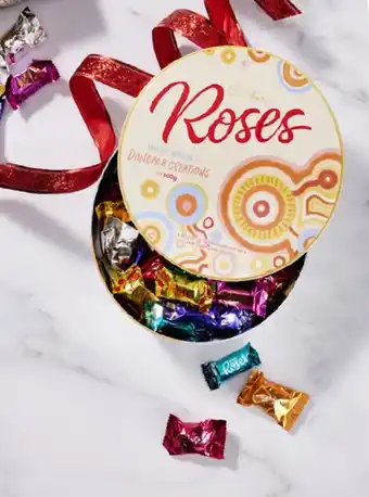 Coles Cadbury roses tin 600g offer