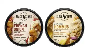 Coles Black swan favourites dip 200g offer