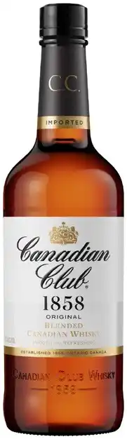Coles Canadian club whisky offer
