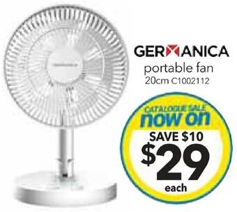 Cheap as Chips portable fan offer