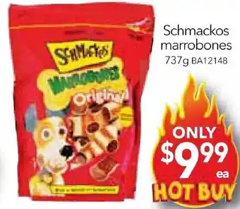 Cheap as Chips Schmackos marrobones offer