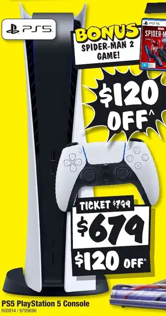JB Hi-Fi PS5 PlayStation 5 Console offer