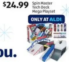 ALDI Spin Master Tech Deck Mega Playset offer