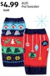 ALDI Pet Sweater