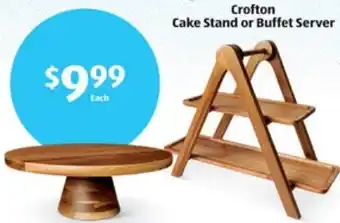 ALDI Crofton Cake Stand or Buffet Server offer