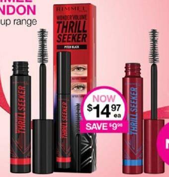 Priceline RIMMEL LONDON Makeup range offer