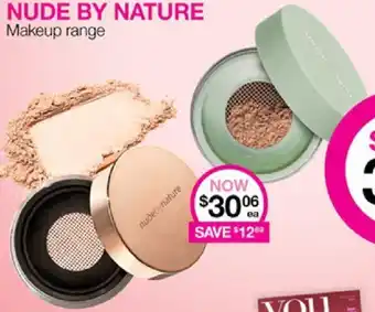 NUDE BY NATURE Makeup range