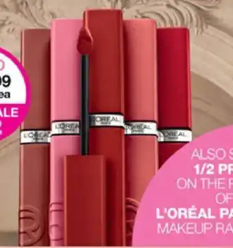L'ORÉAL PARIS MAKEUP RANGE