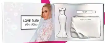 Paris Hilton Love Rush EDP 100mL 3 Piece Set