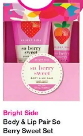 Priceline Bright Side Body & Lip Pair So Berry Sweet Set offer