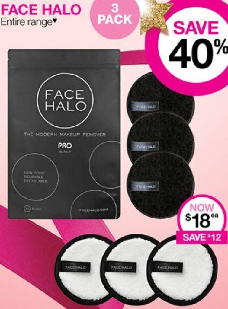 FACE HALO Entire range offer at Priceline