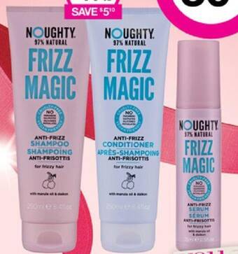 Priceline FRIZZ MAGIC SHAMPOO or  CONDITIONER offer