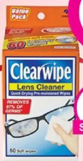 Priceline Clearwipe Lens Cleaner offer