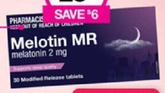 Priceline Melotin MR melatonin 2 mg offer