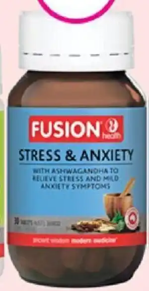 Priceline FUSION STRESS & ANXIETY offer