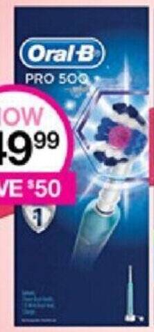 Priceline Oral B PRO 500 offer