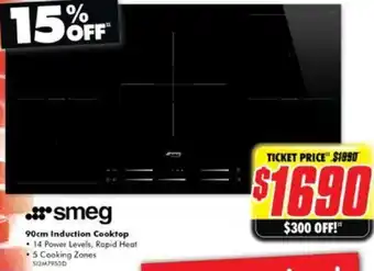 The Good Guys 90cm Induction Cooktop offer
