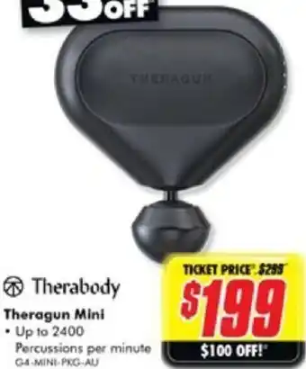 The Good Guys Theragun Mini offer