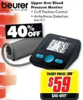 The Good Guys Upper Arm Blood Pressure Monitor offer