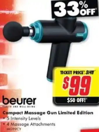 The Good Guys Compact Massage Gun Limited Edition offer