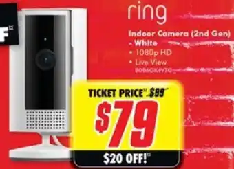 The Good Guys Indoor Camera (2nd Gen) - White offer