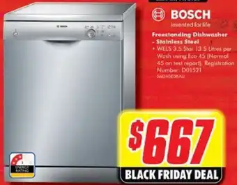 The Good Guys Freestanding Dishwasher - Stainless Steel offer