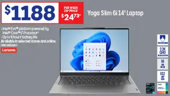 Officeworks Yoga Slim 6i 14" Laptop offer