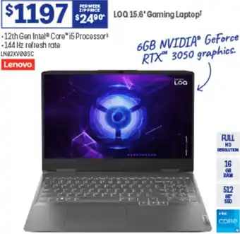 Officeworks LOQ 15.6" Gaming Laptop offer