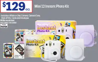 Officeworks Mini 12 Instant Photo Kit offer