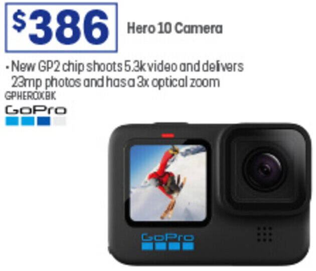 Hero 10 Camera offer at Officeworks